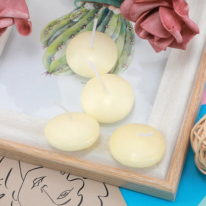Bougies Flottantes Non Parfumées – Ambiance Romantique & Déco Minimaliste