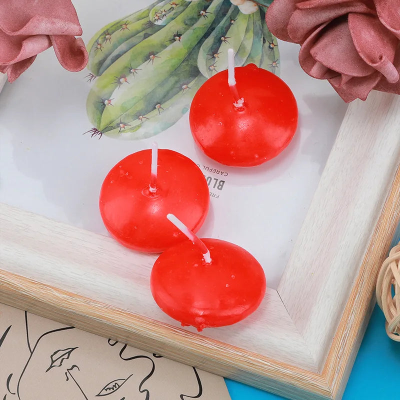 Bougies Flottantes Non Parfumées – Ambiance Romantique & Déco Minimaliste