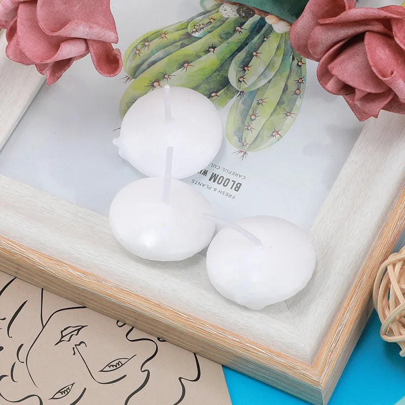Bougies Flottantes Non Parfumées – Ambiance Romantique & Déco Minimaliste